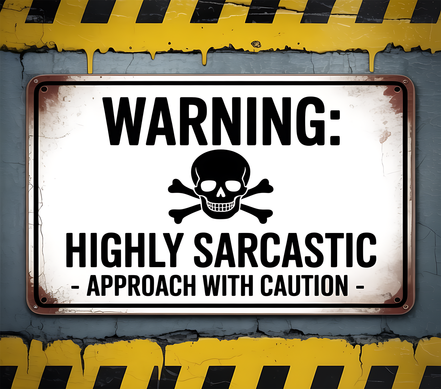 Warning: Highly Sarcastic | Stainless Steel Tumbler